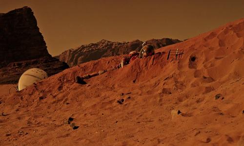На Марсе обнаружен странный инопланетянин